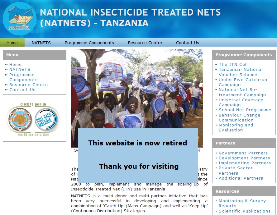 Natnets website is now retired